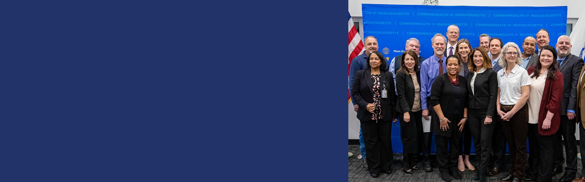 Group photo at Grant Announcement
